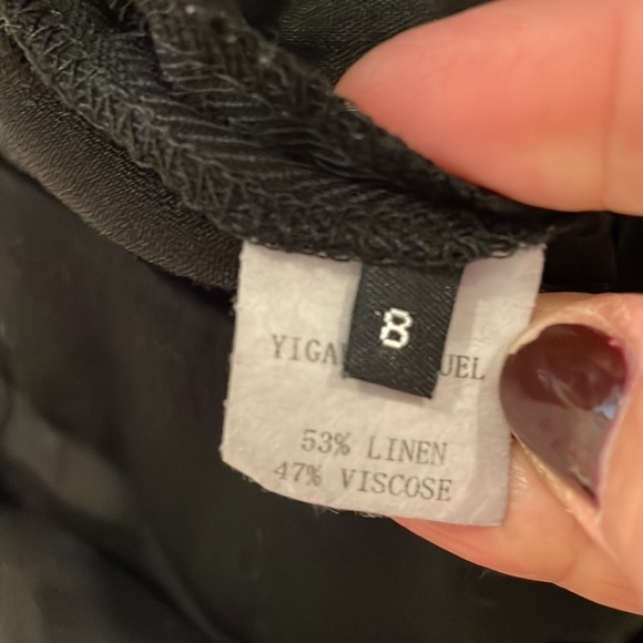 Yigal Azrouel Black Pleated Ankle Pant - Picture 11 of 14